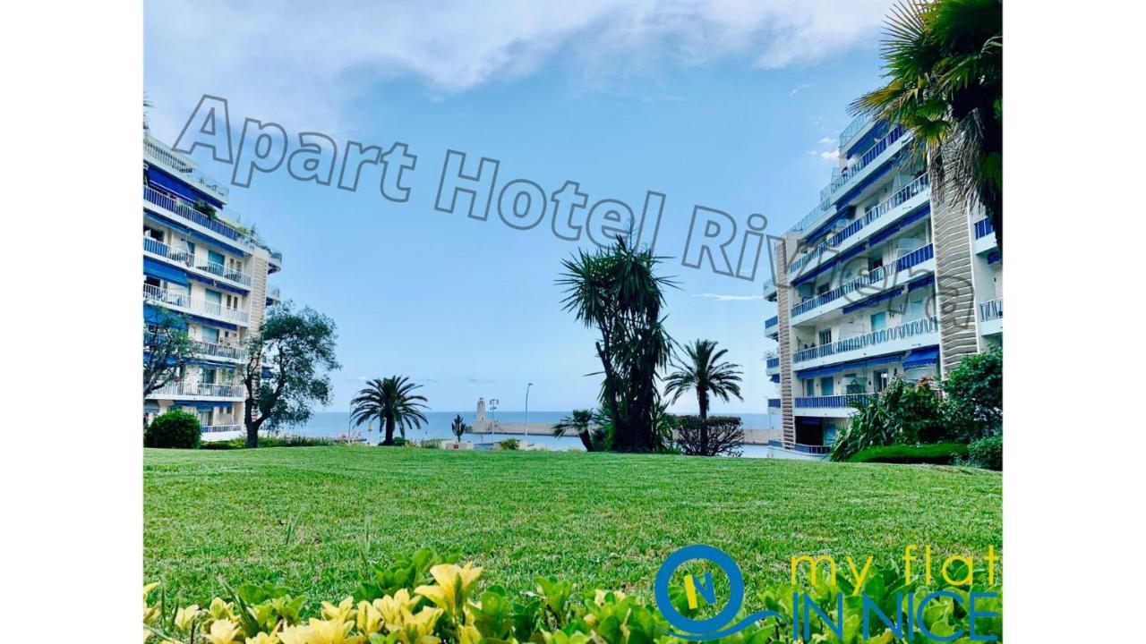 Aparthotel Riviera: Mediterranean Beachfront Retreat Nice Exterior photo