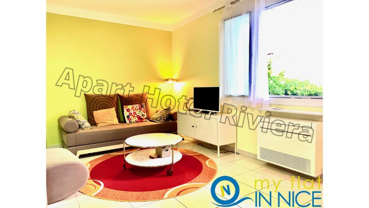 Aparthotel Riviera: Mediterranean Beachfront Retreat Nice Exterior photo