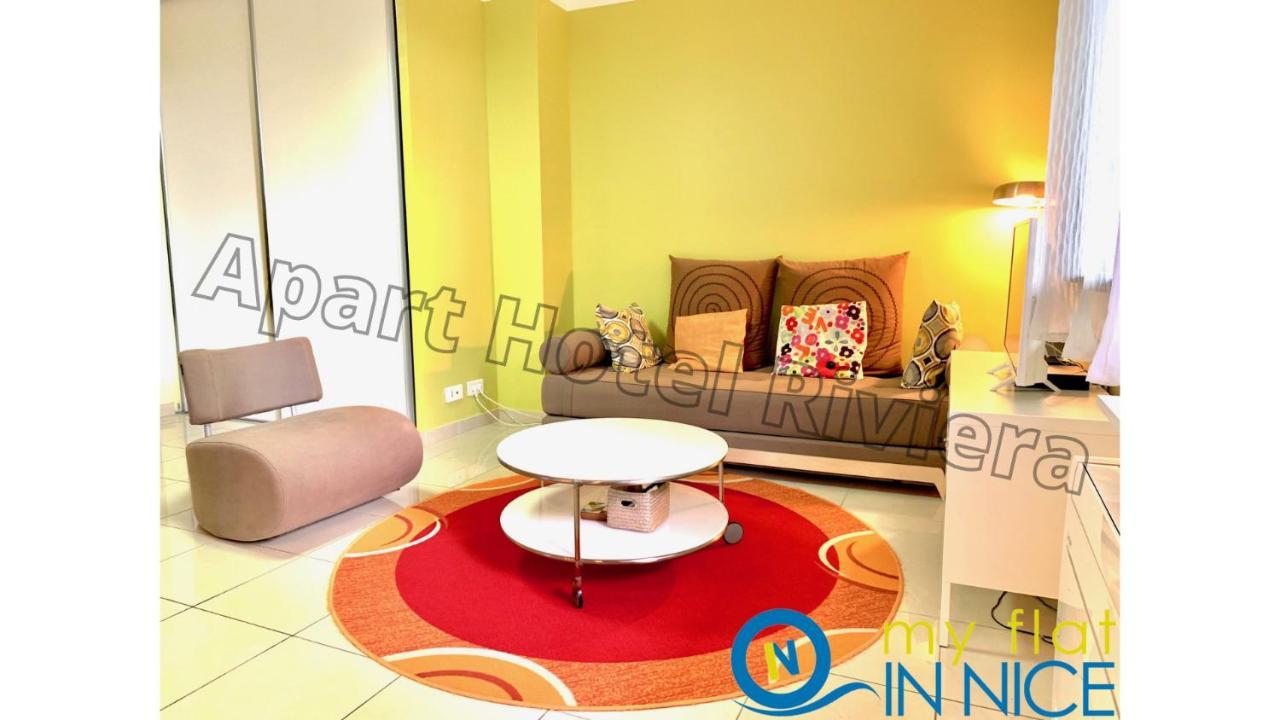 Aparthotel Riviera: Mediterranean Beachfront Retreat Nice Exterior photo